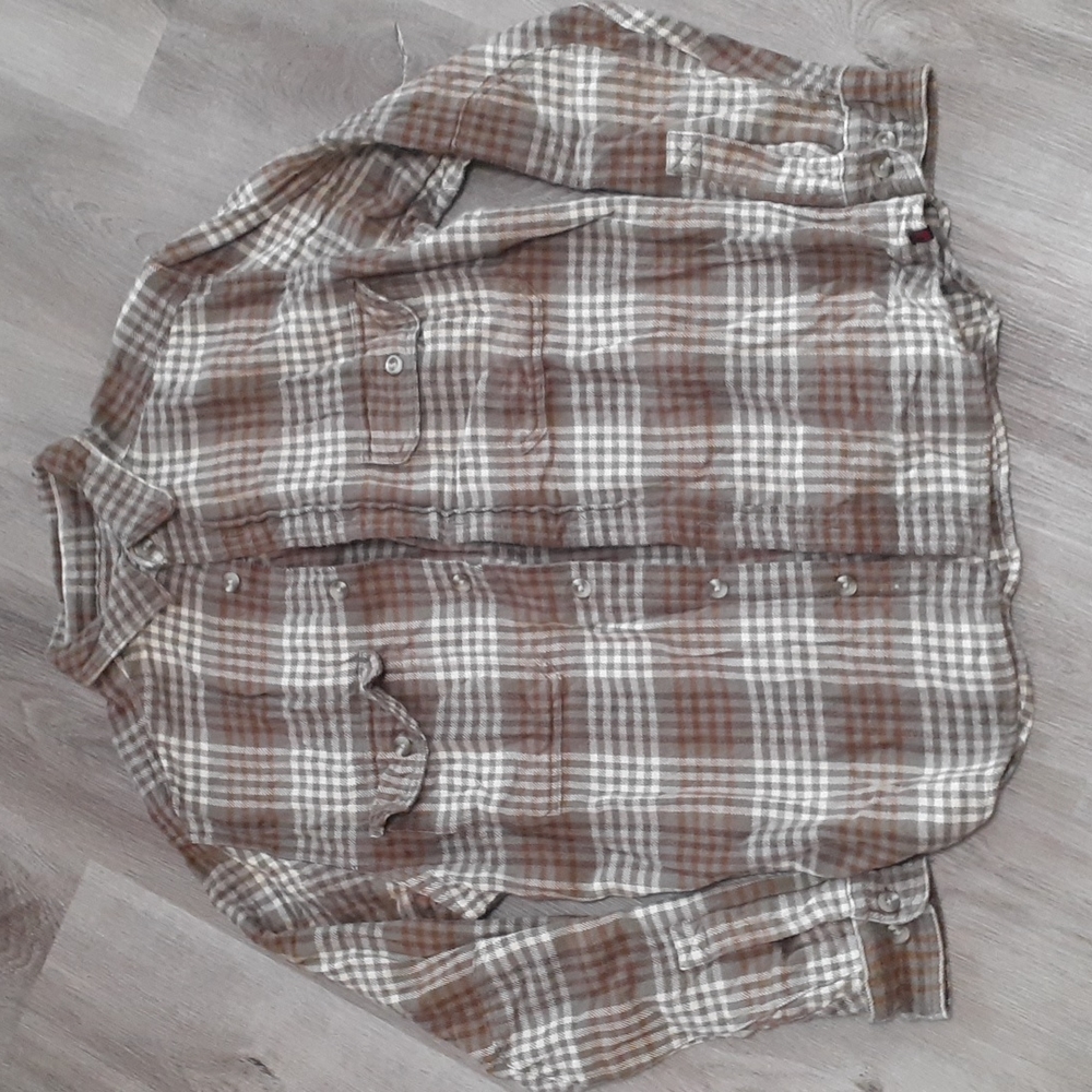 Woolrich Oxbow Bend Flannel Plaid Longsleeve Medium Thanksgiving Men's Fall